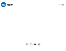 Tablet Screenshot of ieq-health.de